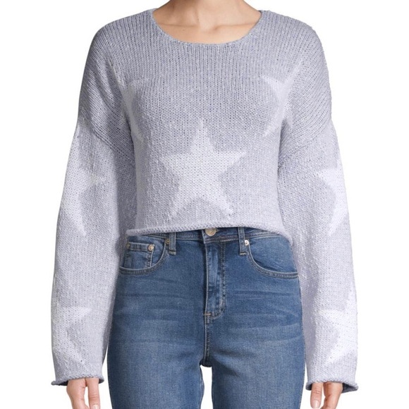 New with tags cropped wildfox star sweater